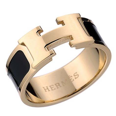 hermes logo ring